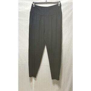 Garnet Hill Womens M Black Tencel Soft Comfort Travel Lounge Pants Year 2024